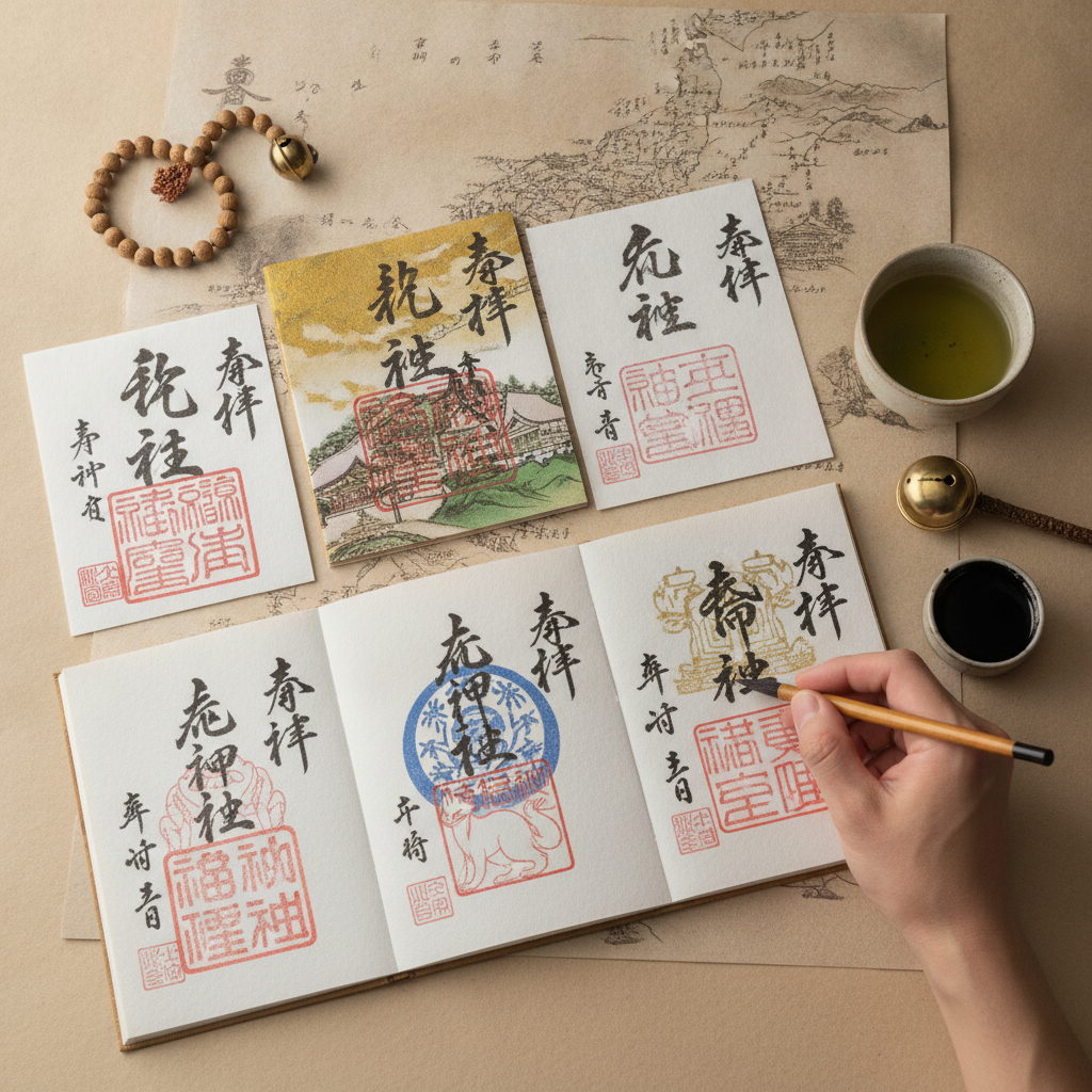 御朱印の歴史的背景と特別な御朱印：巡礼を深める完全ガイド